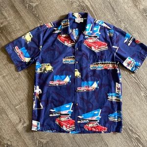 50’s print Hawaiian shirt